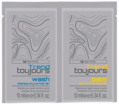 Sachet After Color - Trockenes / Normales Haar Shampoo & Balsam 10 + 10 ml 1 Stück 